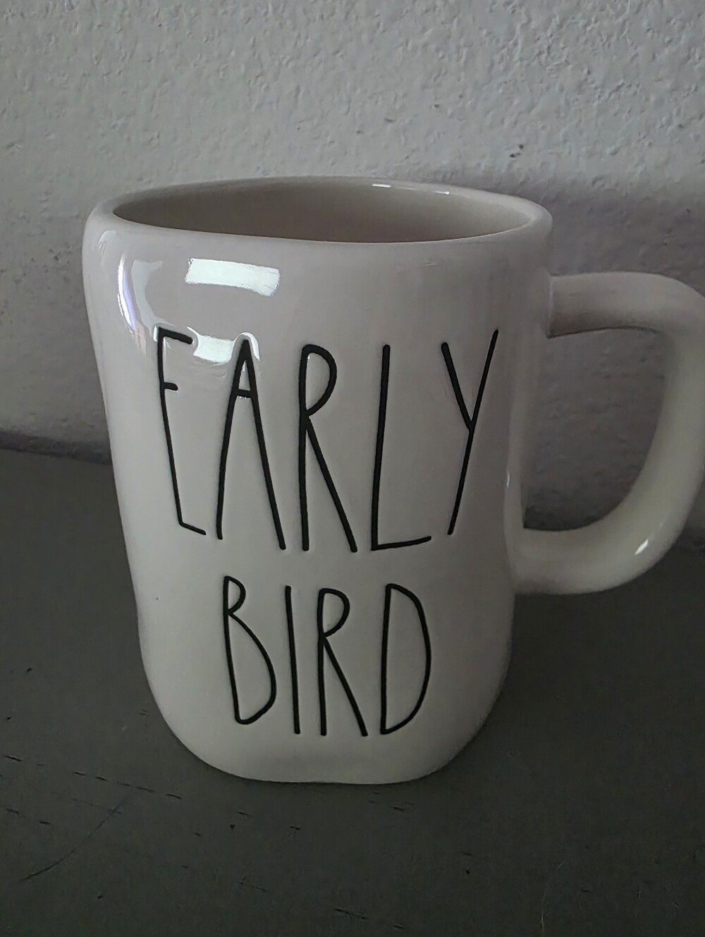 Rae Dunn "EARLY BIRD" Artisan Collection Coffee Mug
